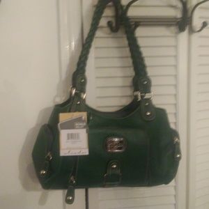 Dark Green Strada Bag Purse Womens New